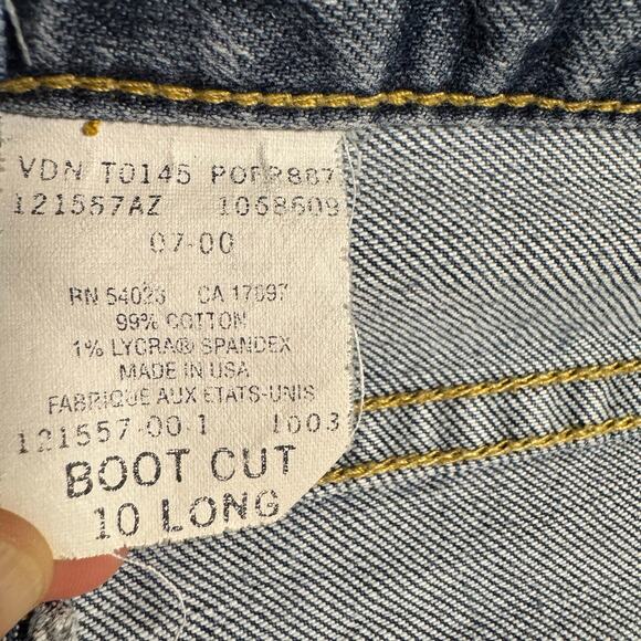 Vintage Gap Women’s Y2K Bootcut Stretch Mid-Rise Jeans – Medium Wash - 10 Long - Picture 9 of 10